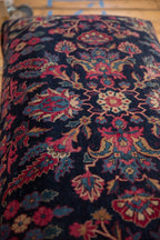 Vintage Persian Rug Ottoman Coffee Table