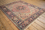 4.5x6 Vintage Heriz Rug