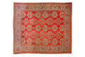 13.5x15 Antique Oushak Square Carpet