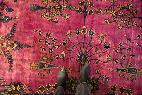 14.5x18.5 Vintage Meshed Carpet