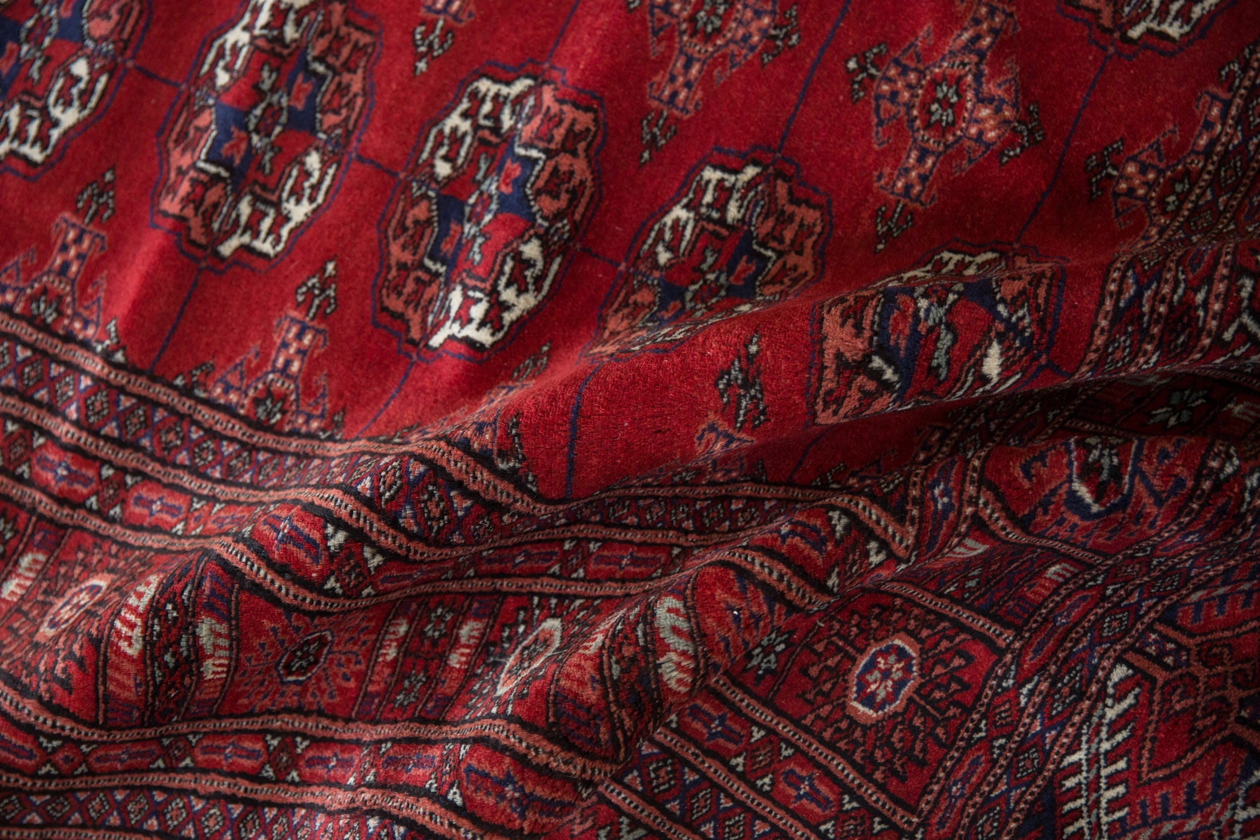 5x12 Vintage Fine Bokhara Rug Runner