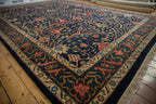 10x14 Vintage Indian Bijar Design Carpet