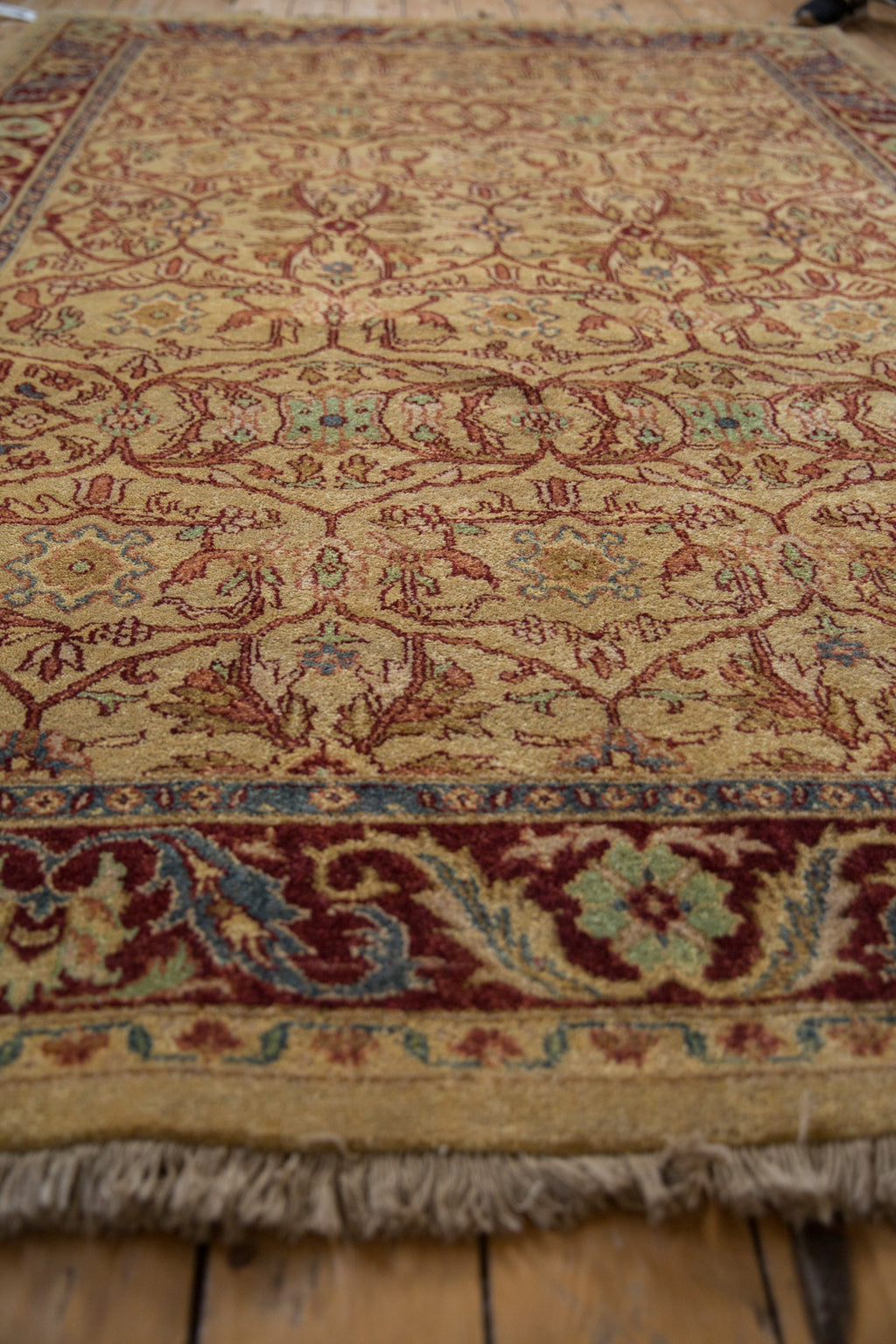 6x9 Vintage Indian Bijar Design Carpet