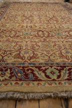 6x9 Vintage Indian Bijar Design Carpet