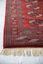 2.5x4 Vintage Fine Bokhara Rug Runner