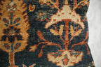 Antique Ziegler Mahal Rug Fragment Pillow