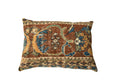 Antique Ziegler Mahal Rug Fragment Pillow