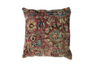 Vintage Meshed Rug Fragment Pillow