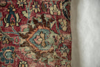 Vintage Meshed Rug Fragment Pillow