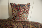 Vintage Meshed Rug Fragment Pillow