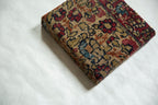 Decorative Cork Board Antique Kerman Rug Fragment Art