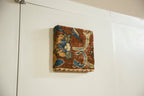 Decorative Cork Board Antique Ziegler Mahal Rug Fragment Art
