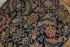 Reclaimed Antique Rug Fragment Side Table Stand 3 of 7