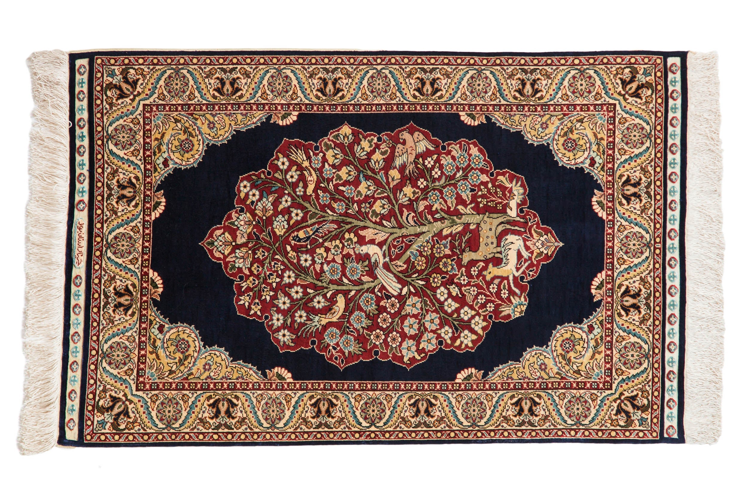 2x3 Vintage Fine Hereke Rug Mat