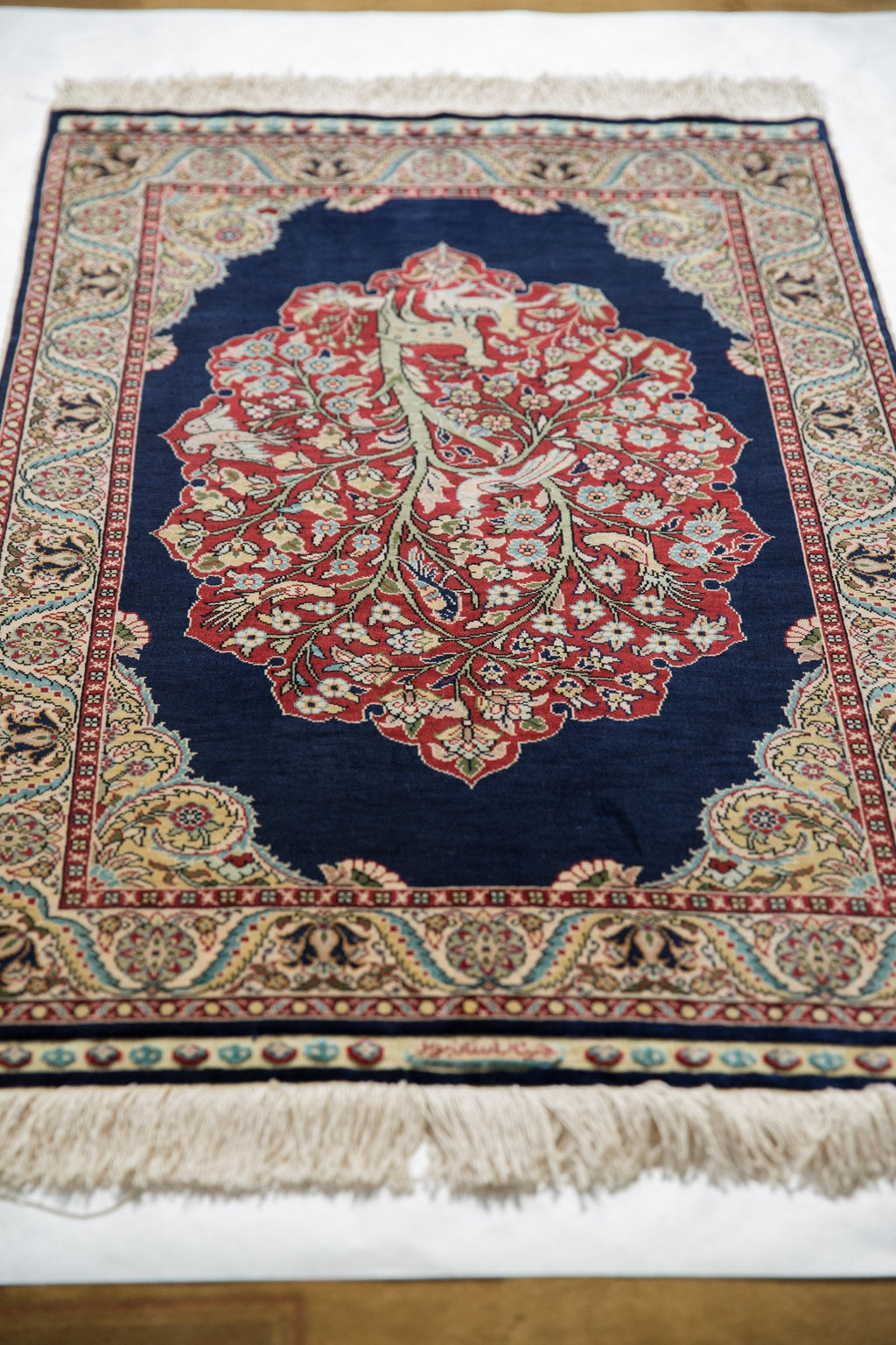 2x3 Vintage Fine Hereke Rug Mat