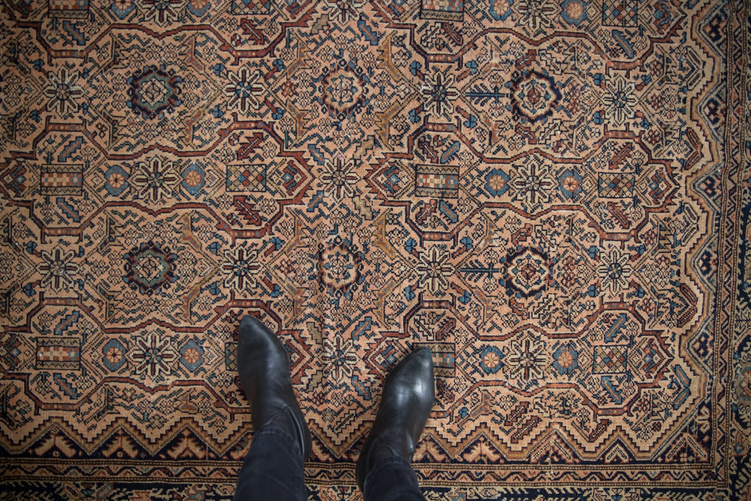 5x6 Vintage Fine Malayer Square Rug