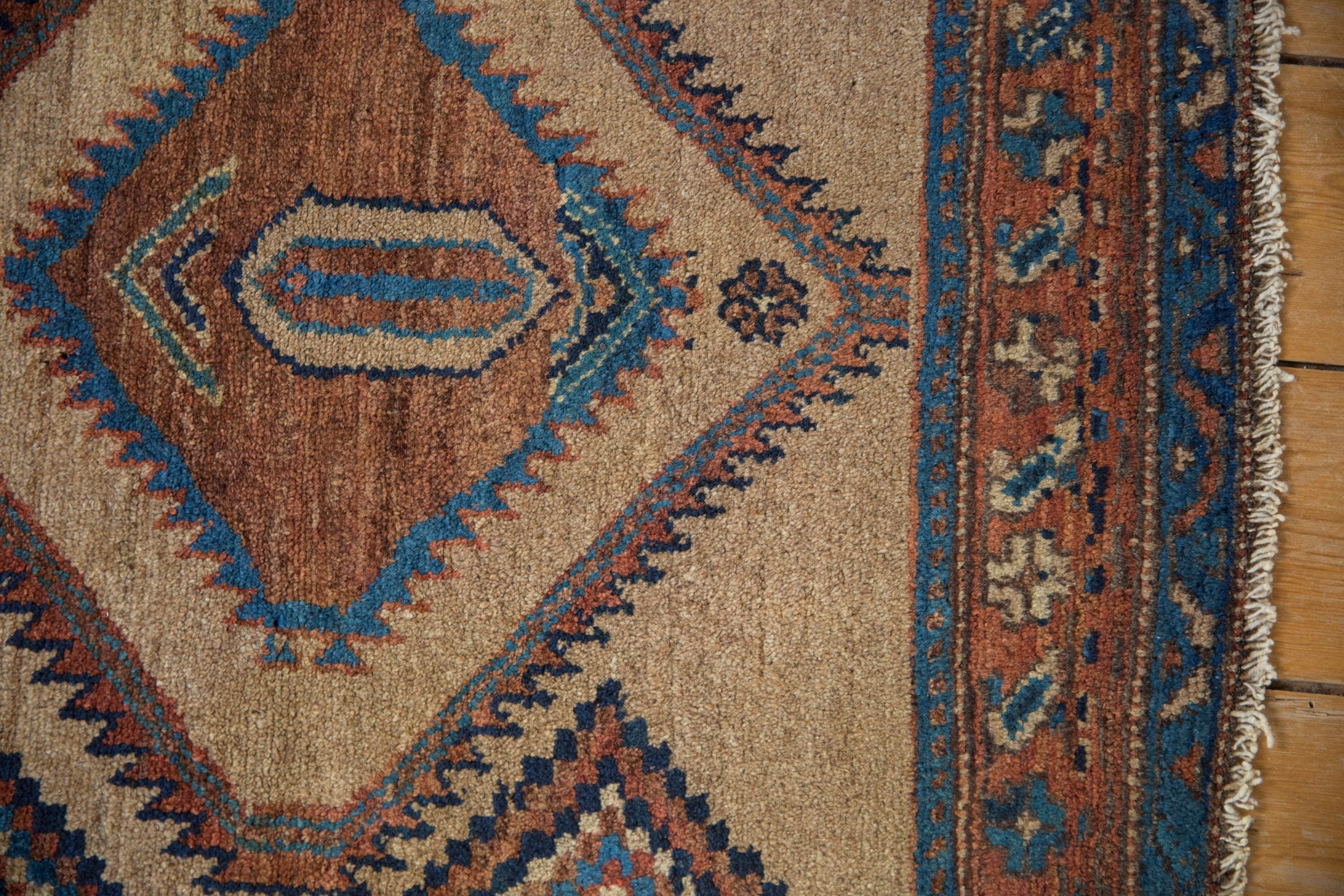 3x6 Antique Camel Hair Serab Rug Runner