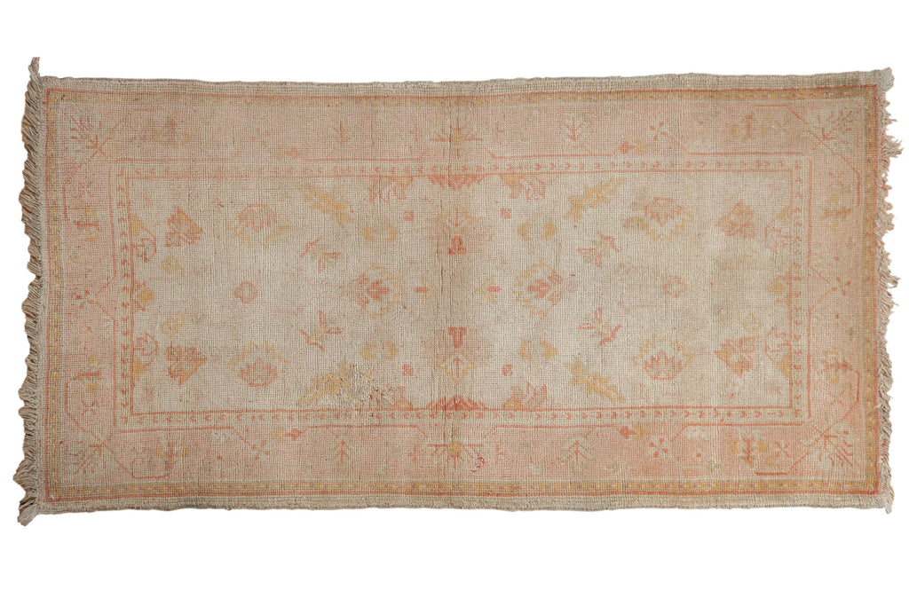 3x5.5 Vintage Oushak Rug