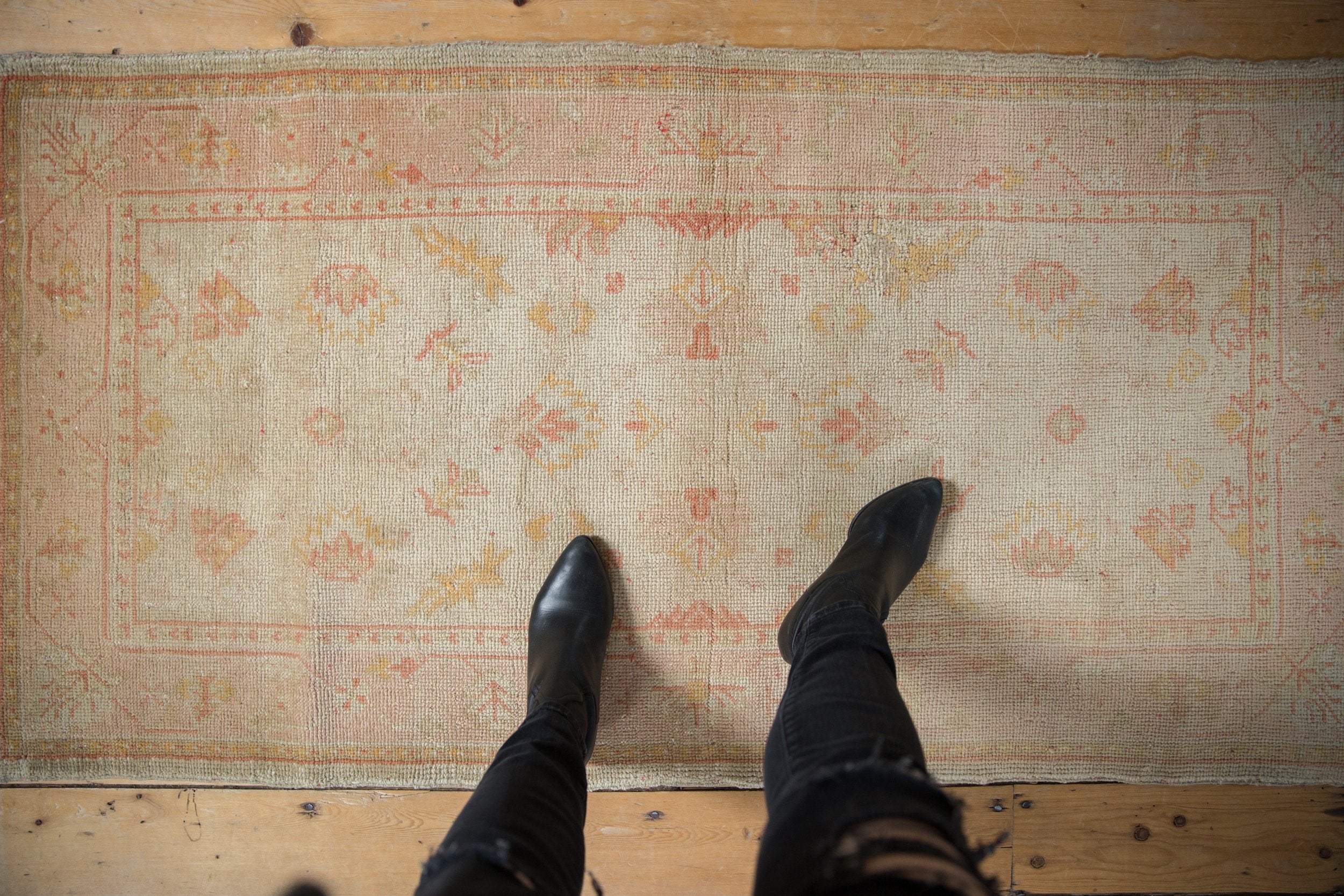 3x5.5 Vintage Oushak Rug