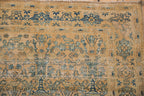 4x4.5 Vintage Distressed Meshed Square Rug