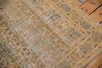 4x4.5 Vintage Distressed Meshed Square Rug