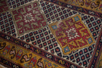 3.5x10.5 Vintage Caucasian Rug Runner