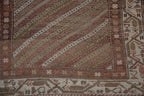 3x8.5 Vintage Distressed Hamadan Rug Runner
