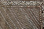 3x8.5 Vintage Distressed Hamadan Rug Runner