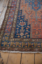 3.5x12.5 Vintage Fine Distressed Malayer Rug Runner