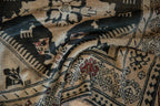 4x10.5 Vintage Distressed Karabagh Rug Runner