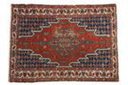 3.5x5 Vintage Fine Hamadan Rug