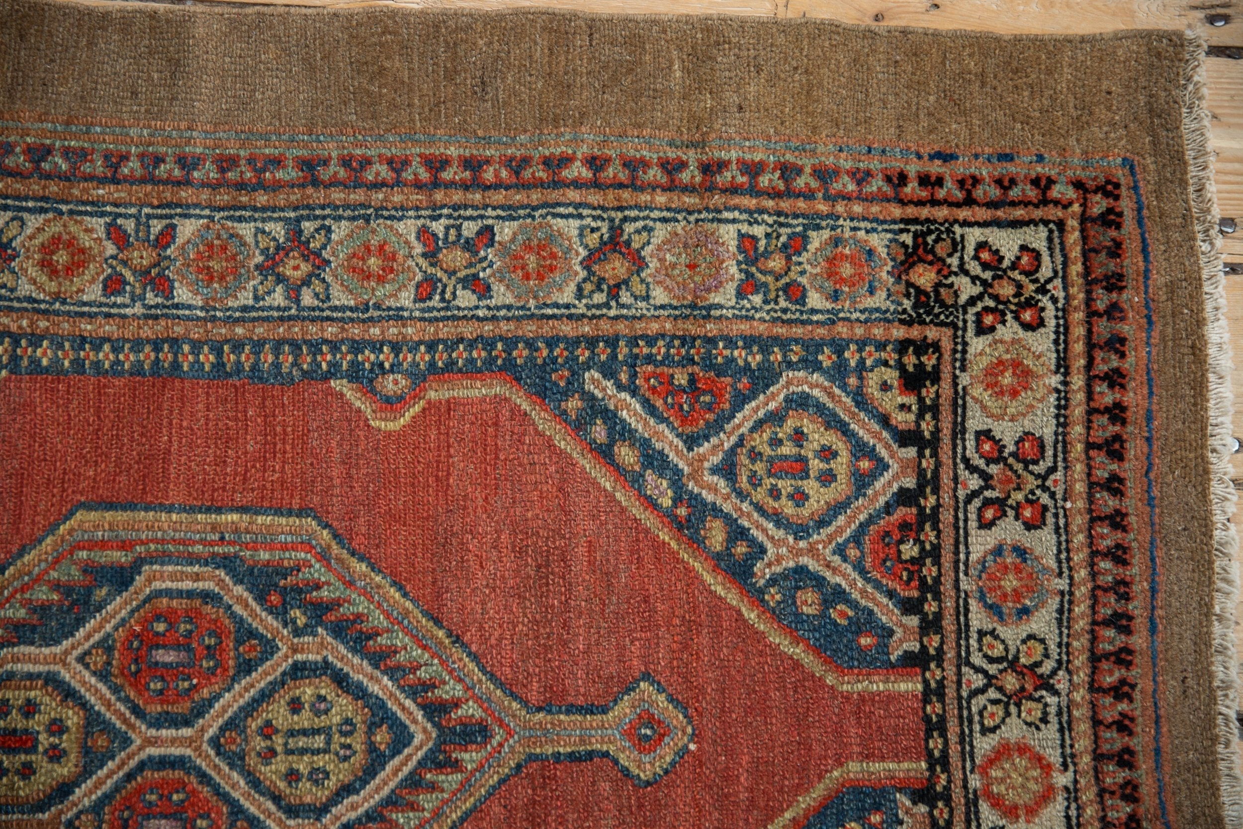3x4 Vintage Fine Camel Hair Serab Square Rug