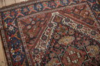 5x6 Vintage Kamseh Square Rug