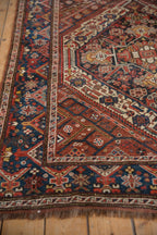 5x6 Vintage Kamseh Square Rug
