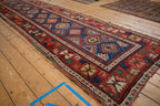 3.5x12.5 Antique Caucasian Rug Runner