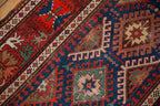 3.5x12.5 Antique Caucasian Rug Runner