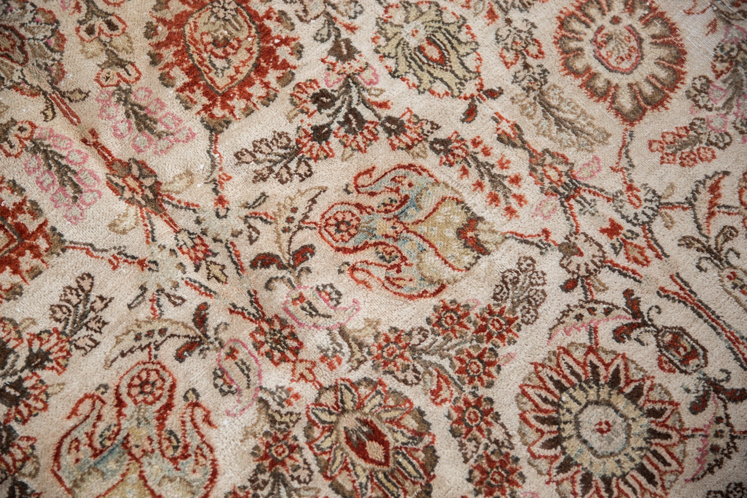 8x11 Vintage Distressed Meshed Carpet