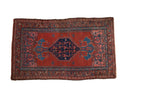 4x7 Vintage Kurdish Bijar Rug