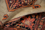 2.5x3 Antique Fine Malayer Square Rug