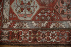 4.5x6.5 Vintage Distressed Baktiari Rug