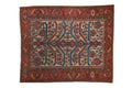5x6 Antique Fine Malayer Square Rug