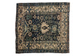 4.5x5 Vintage Bijar Square Rug