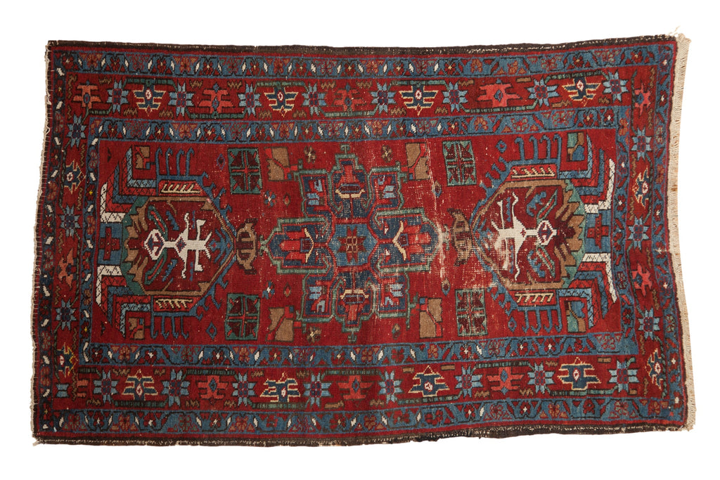 3x4.5 Vintage Fine Karaja Rug