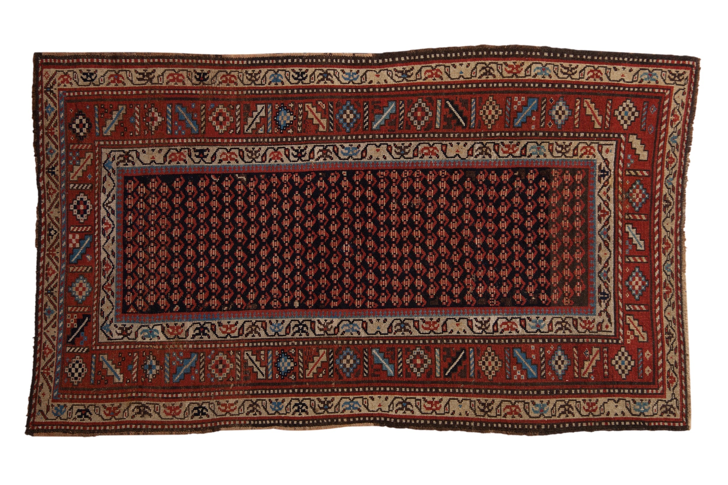 4.5x7.5 Vintage Kurd Rug