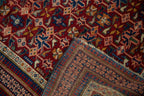 4x5 Antique Caucasian Square Rug