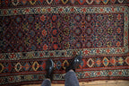 4x7 Vintage Kurd Rug