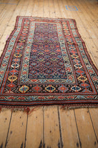 4x7 Vintage Kurd Rug
