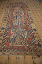 3.5x9.5 Antique Serab Rug Runner