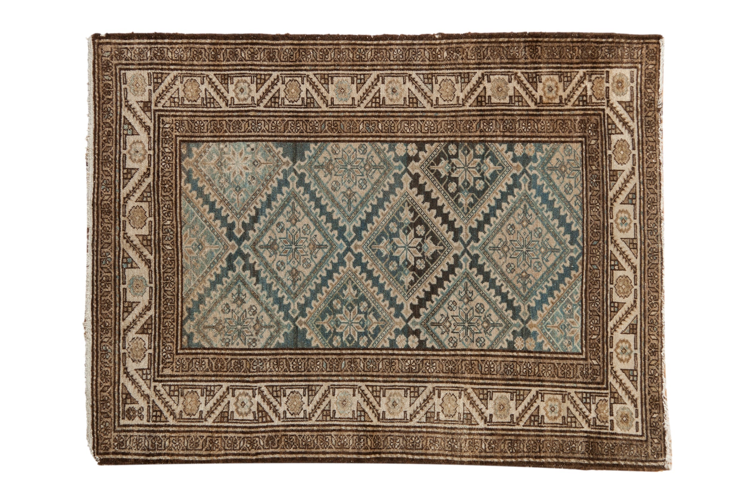 3x4.5 Vintage Fine Distressed Malayer Rug