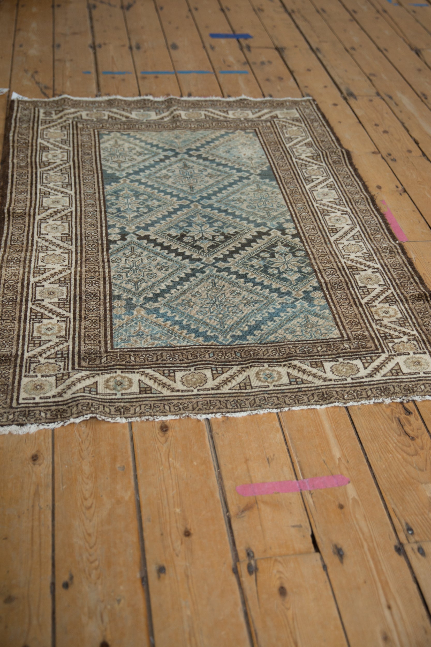 3x4.5 Vintage Fine Distressed Malayer Rug